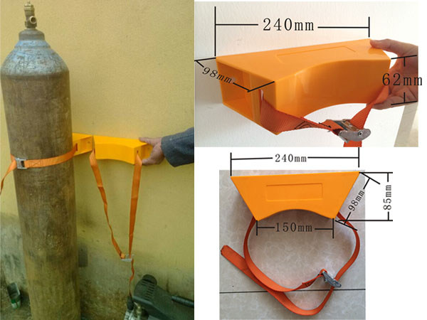 實驗室氣瓶固定墻上固定